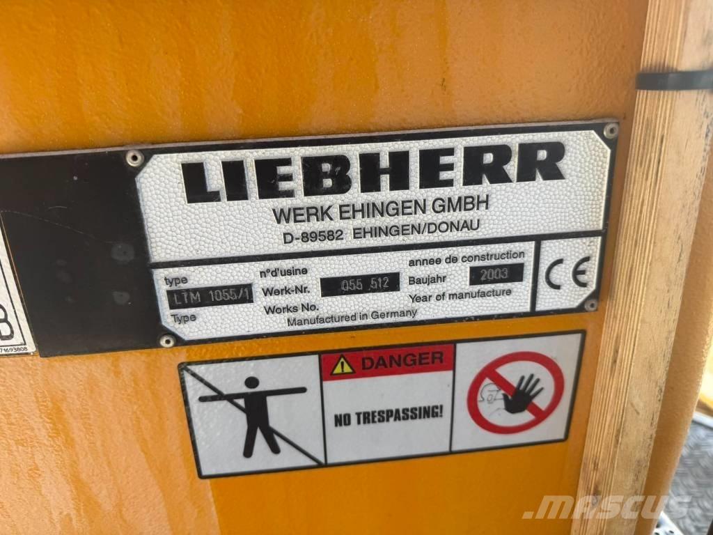 Liebherr LTM 1055-1 Rabljeni žerjavi za vsak teren