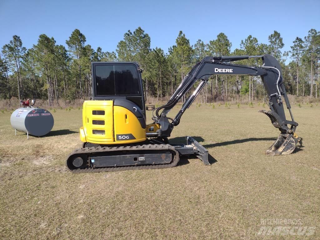 DEERE 50G Mini bagri <7t