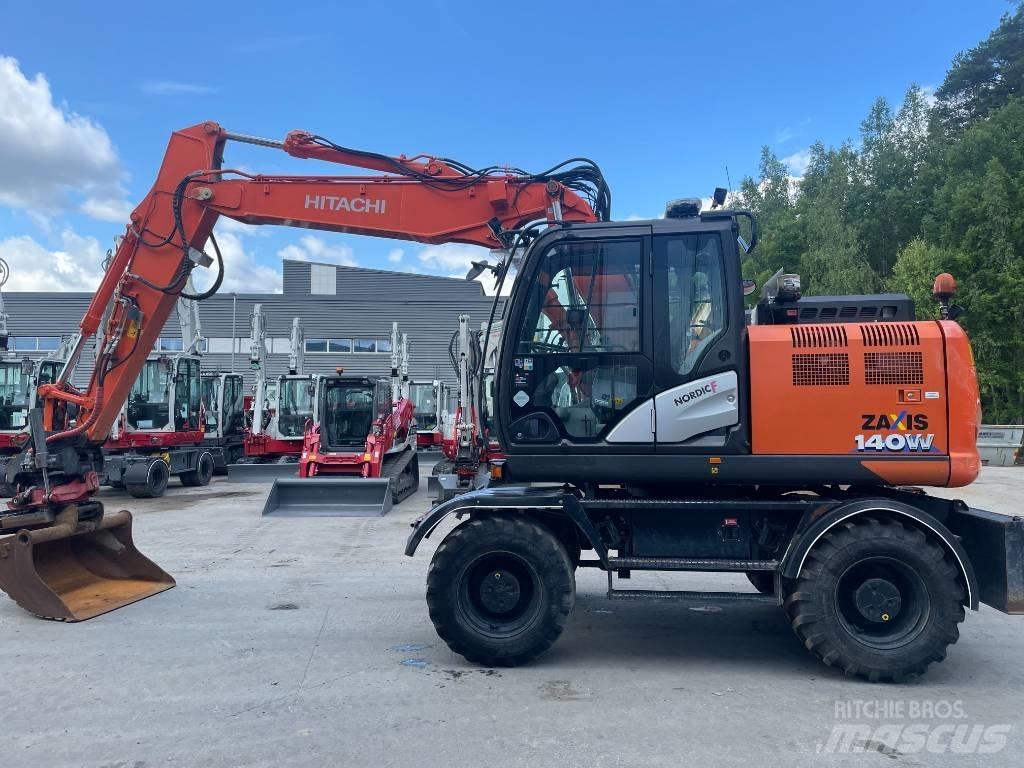 Hitachi ZX 140 W-6 Bagri na kolesih