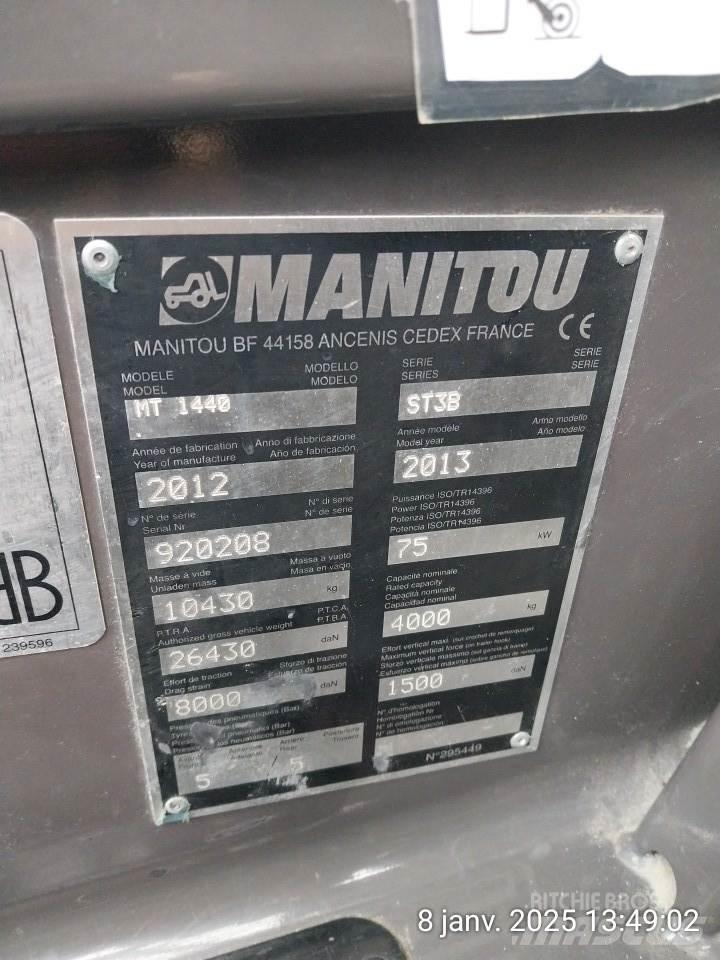 Manitou MT1440 Teleskopski viličarji