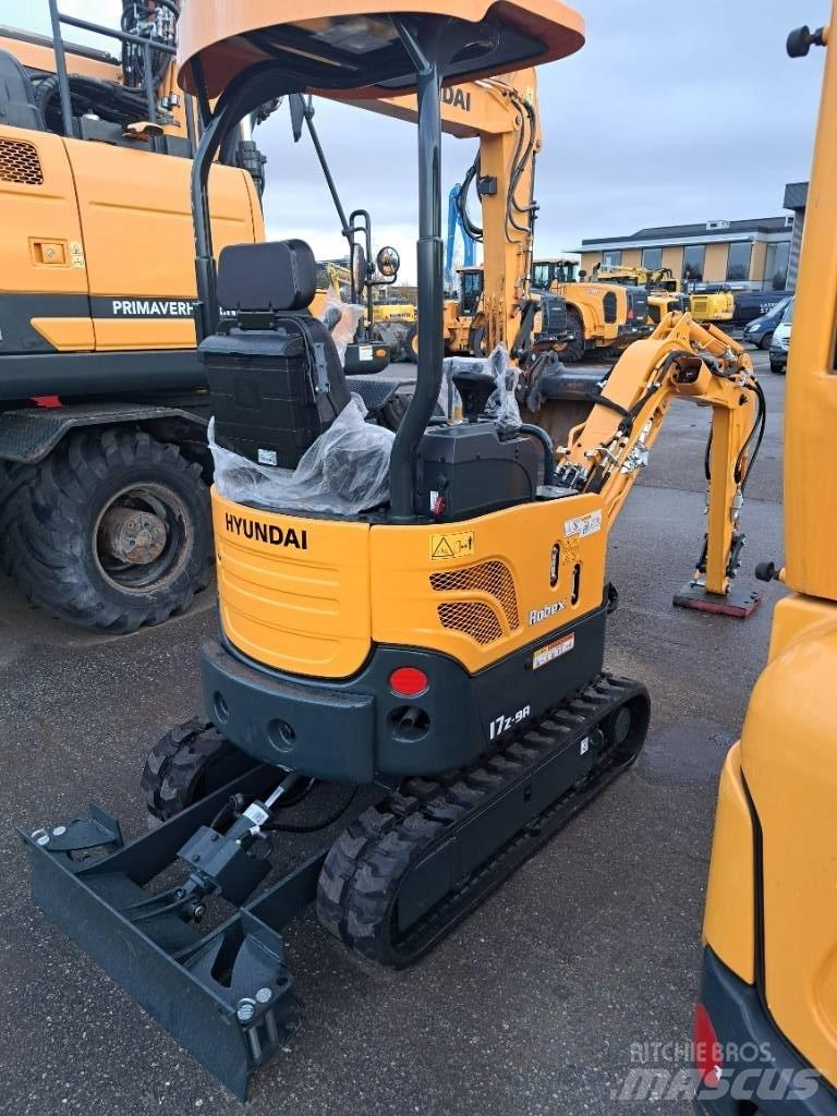 Hyundai R17Z-9AK Mini bagri <7t