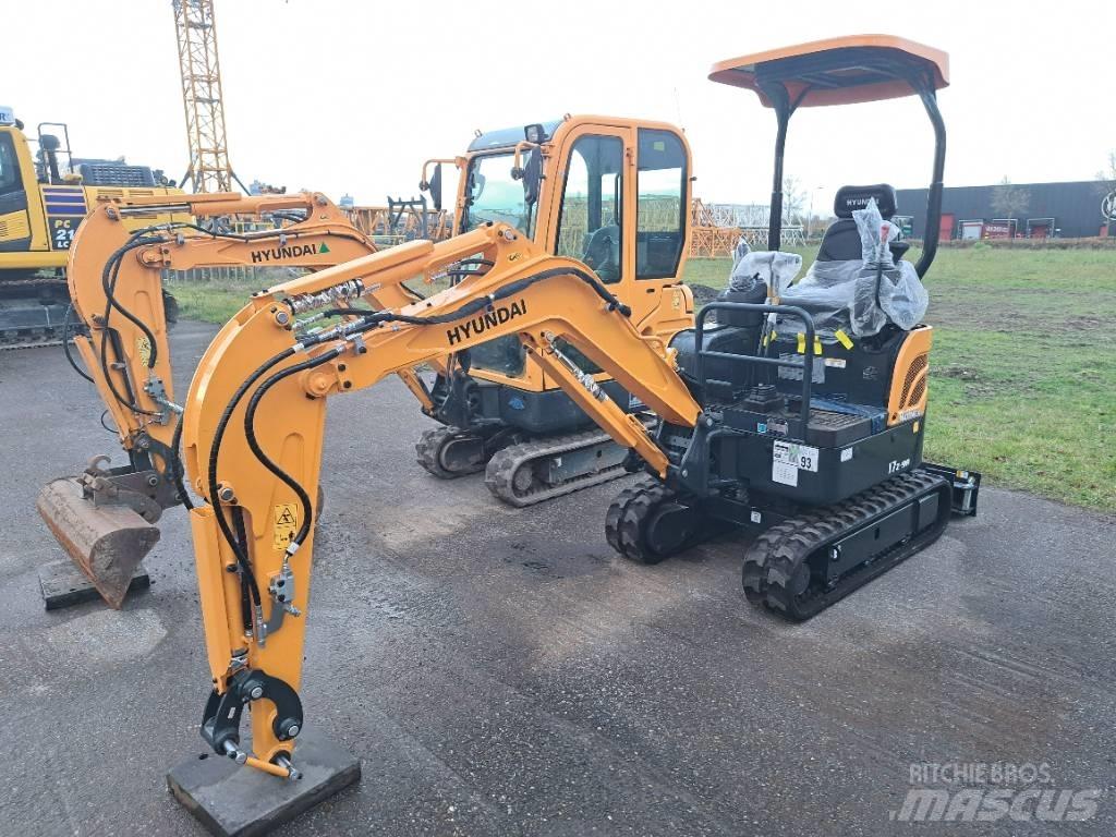 Hyundai R17Z-9AK Mini bagri <7t
