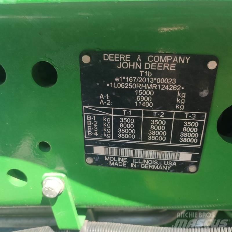 John Deere 6250R Traktorji