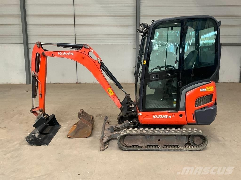 Kubota KX 019-4 Mini bagri <7t