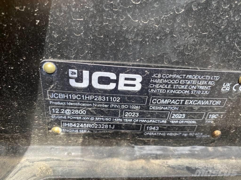 JCB 19 C-1 Mini bagri <7t