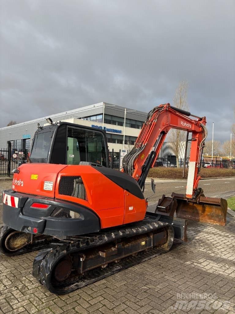 Kubota KX080-4a Midi bagri 7t – 12t
