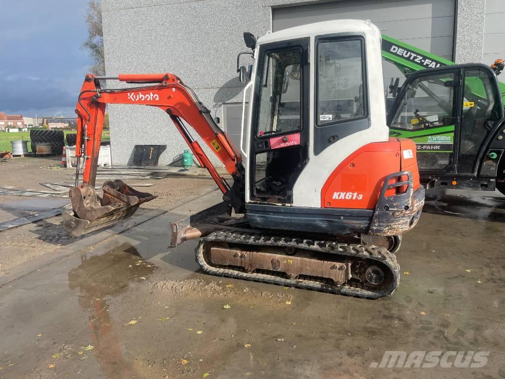 Kubota KX 61-3 Mini bagri <7t