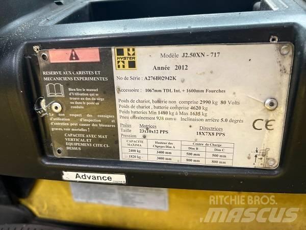 Hyster J2.5XN Električni viličarji