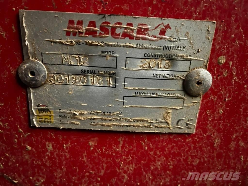 Mascar M 12 Natančne sejalnice
