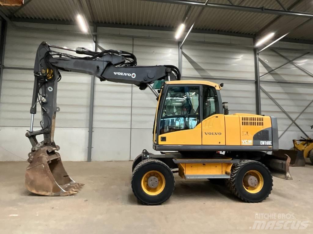Volvo EW 160 C Bagri na kolesih