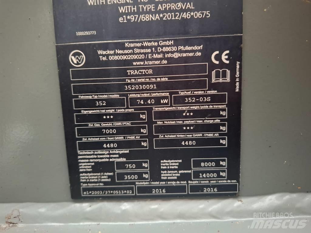 Kramer 8105 Kolesni nakladalci