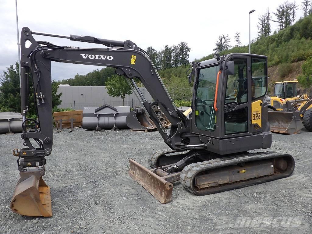 Volvo ECR 58 F Mini bagri <7t