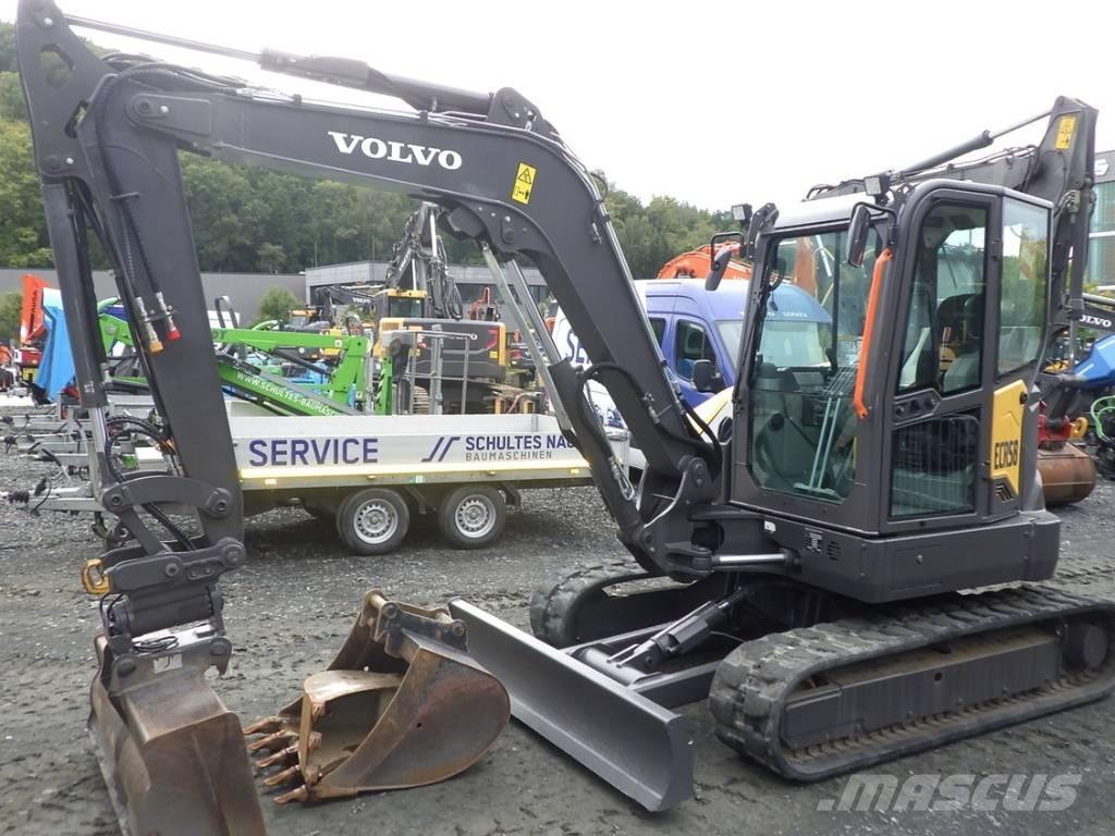 Volvo ECR 58 F Mini bagri <7t