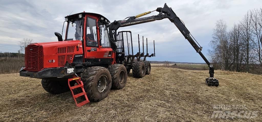 Komatsu 845 Forwarderji