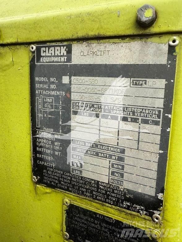 Clark C500S80 Dizelski viličarji