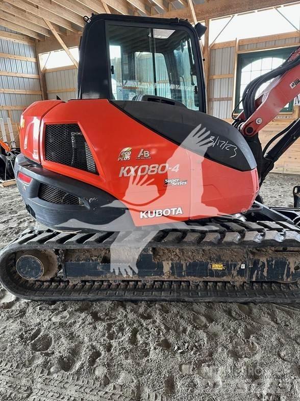 Kubota KX080-4 Bagri goseničarji