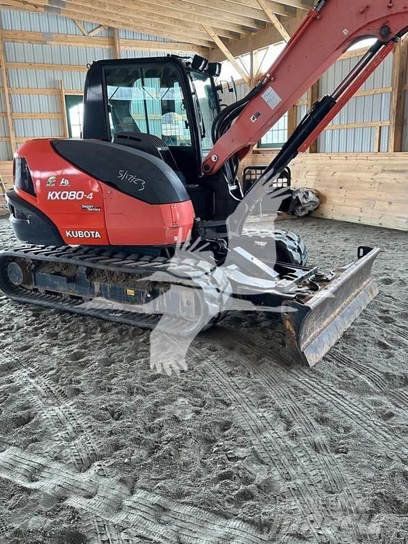 Kubota KX080-4 Bagri goseničarji