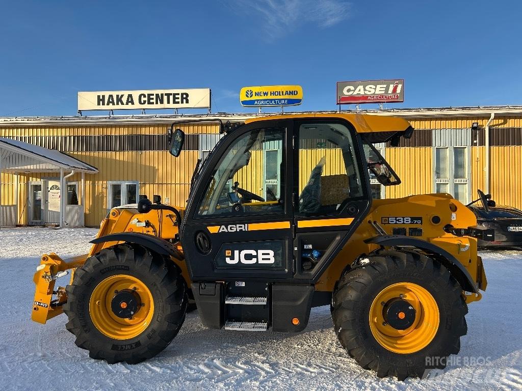 JCB 538-70 Kmetijski teleskopski nakladalci