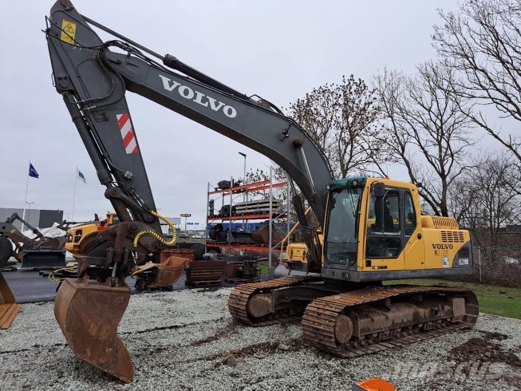 Volvo EC 210 B LC Bagri goseničarji