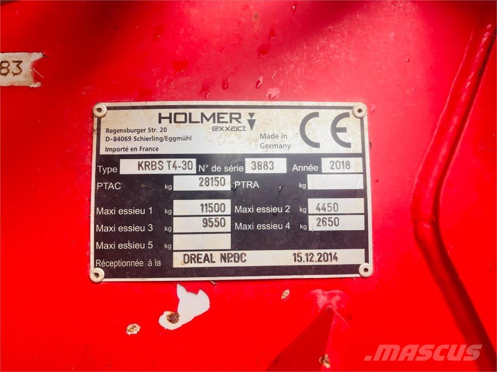 Holmer T4-30 Kombajni za peso