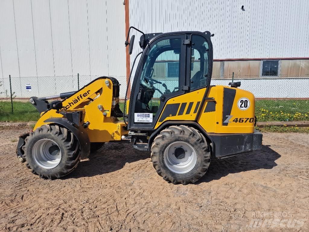 Schäffer 4670Z Kolesni nakladalci