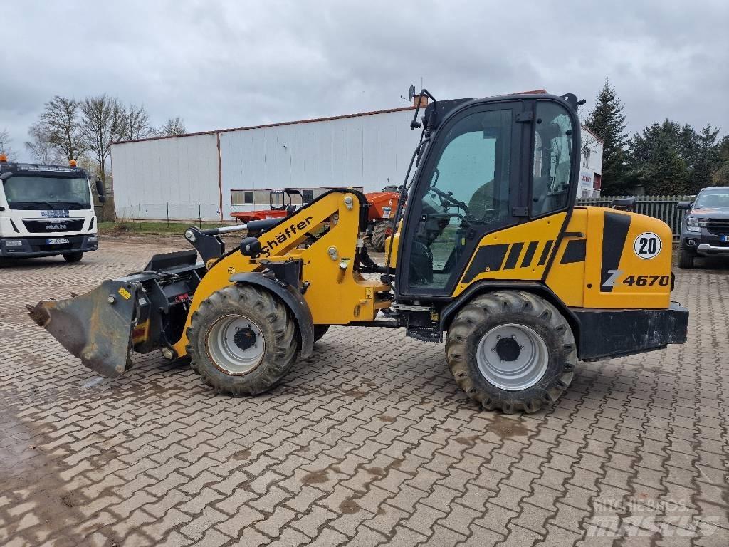 Schäffer 4670Z Kolesni nakladalci