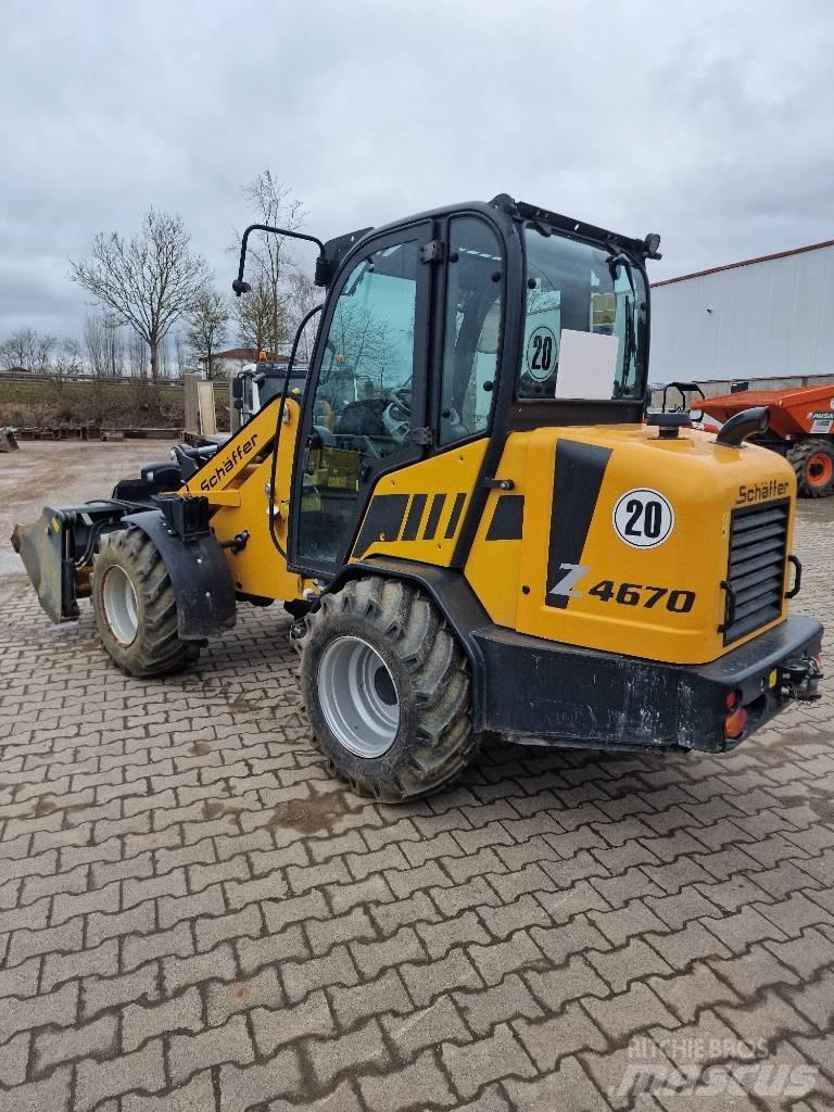 Schäffer 4670Z Kolesni nakladalci