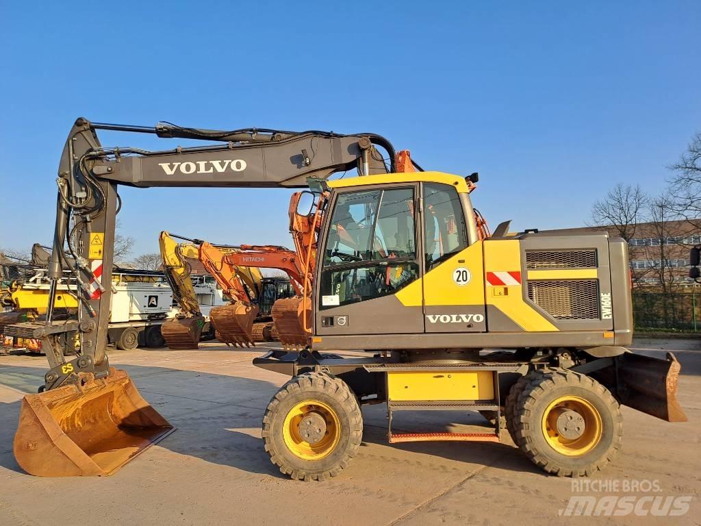 Volvo EW160E Bagri na kolesih