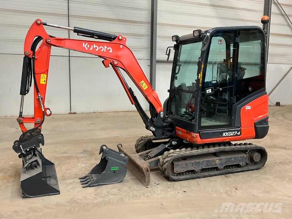 Kubota KX 027-4 Mini bagri <7t