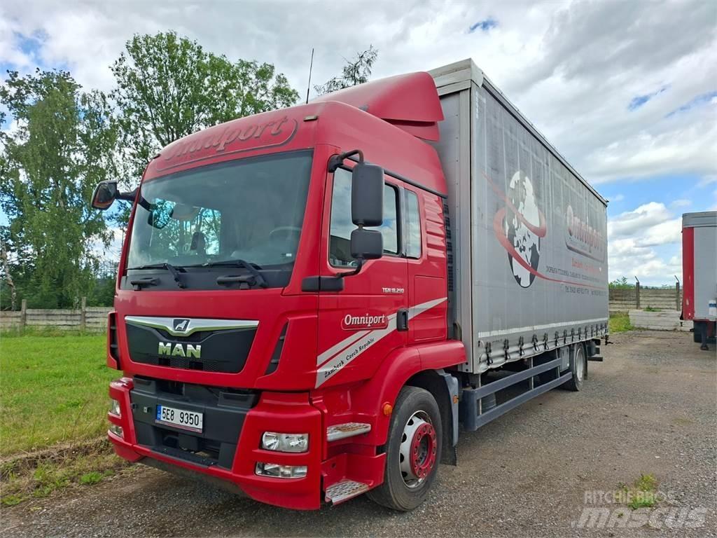 MAN TGM 18.290 Tovornjaki s kesonom/platojem