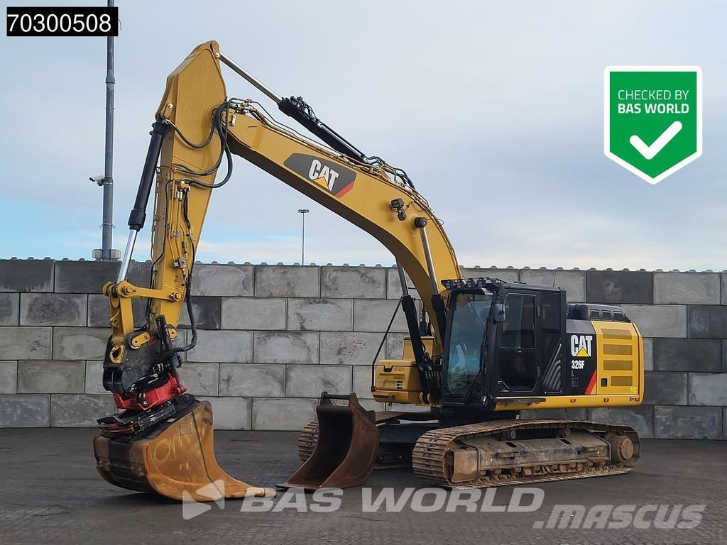 CAT 326 F L Bagri goseničarji