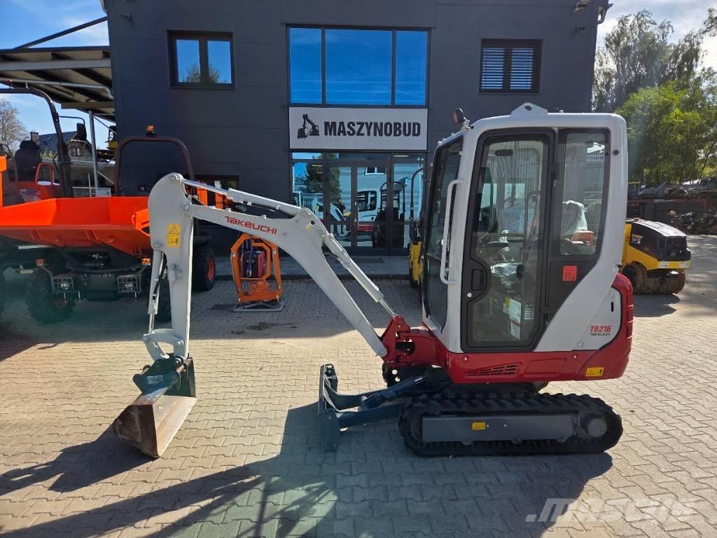 Takeuchi TB216 V0 Mini bagri <7t