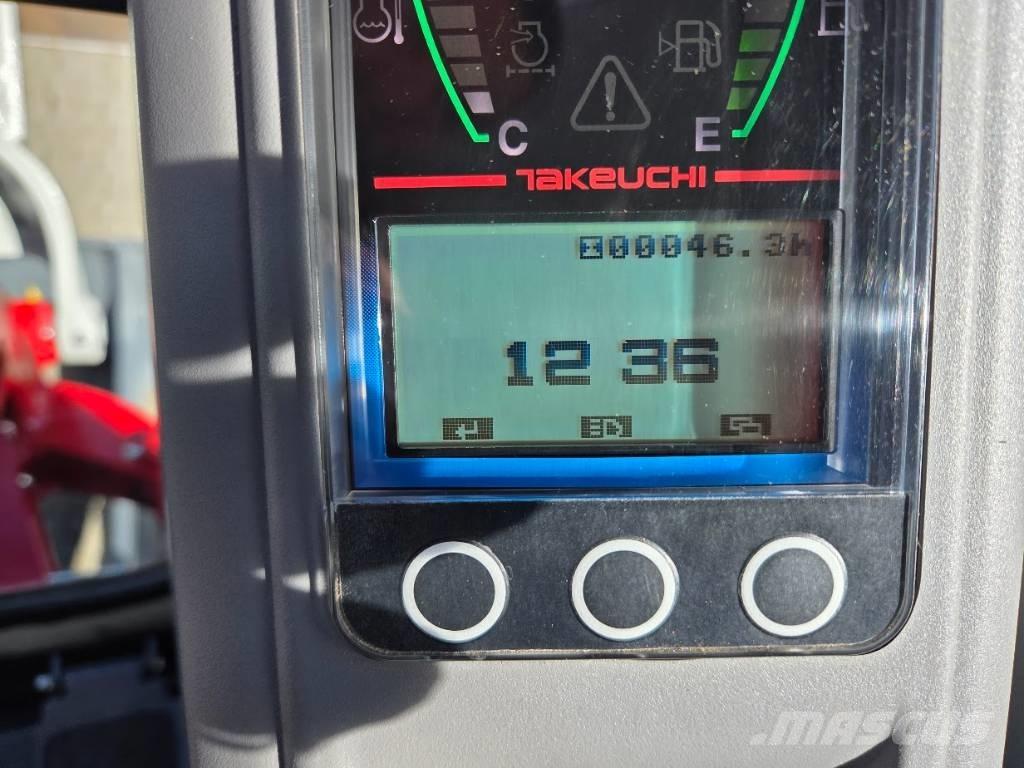 Takeuchi TB216 V0 Mini bagri <7t