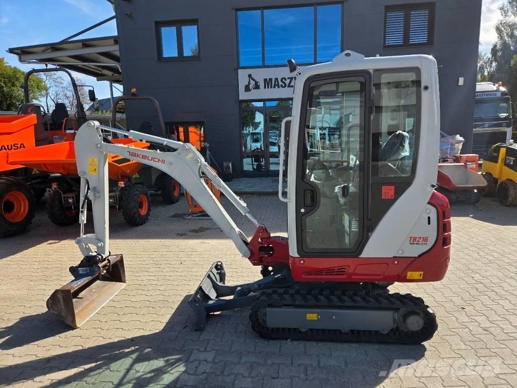 Takeuchi TB216 V0 Mini bagri <7t