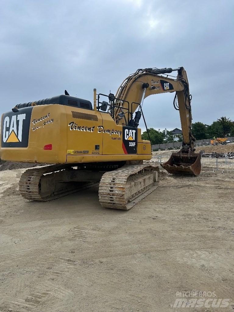 CAT 336F Bagri goseničarji