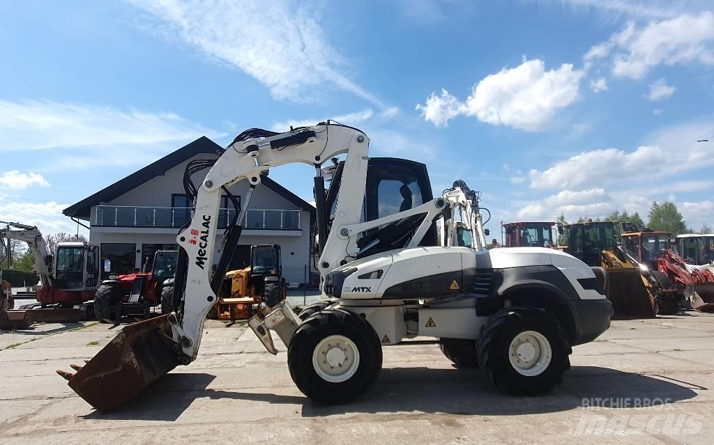 Mecalac 12 M TX Bagri na kolesih