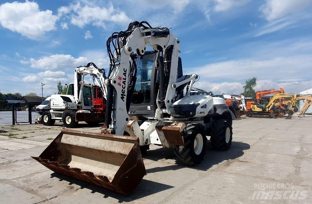 Mecalac 12 M TX Bagri na kolesih