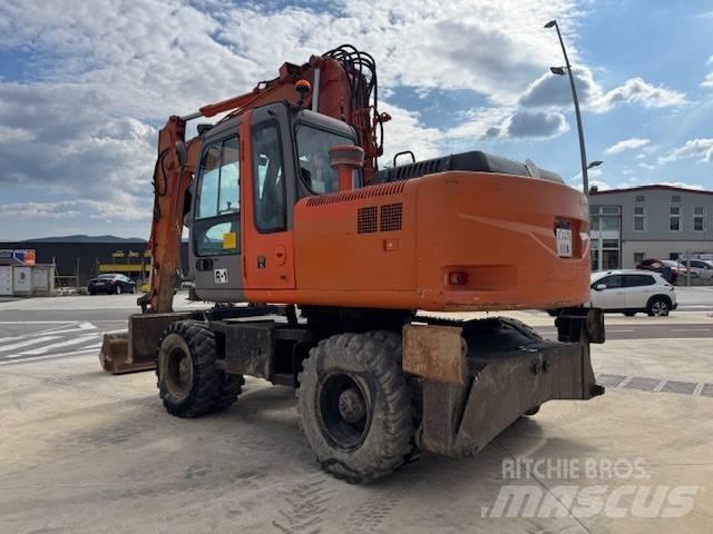 Hitachi ZX 160 W Bagri na kolesih