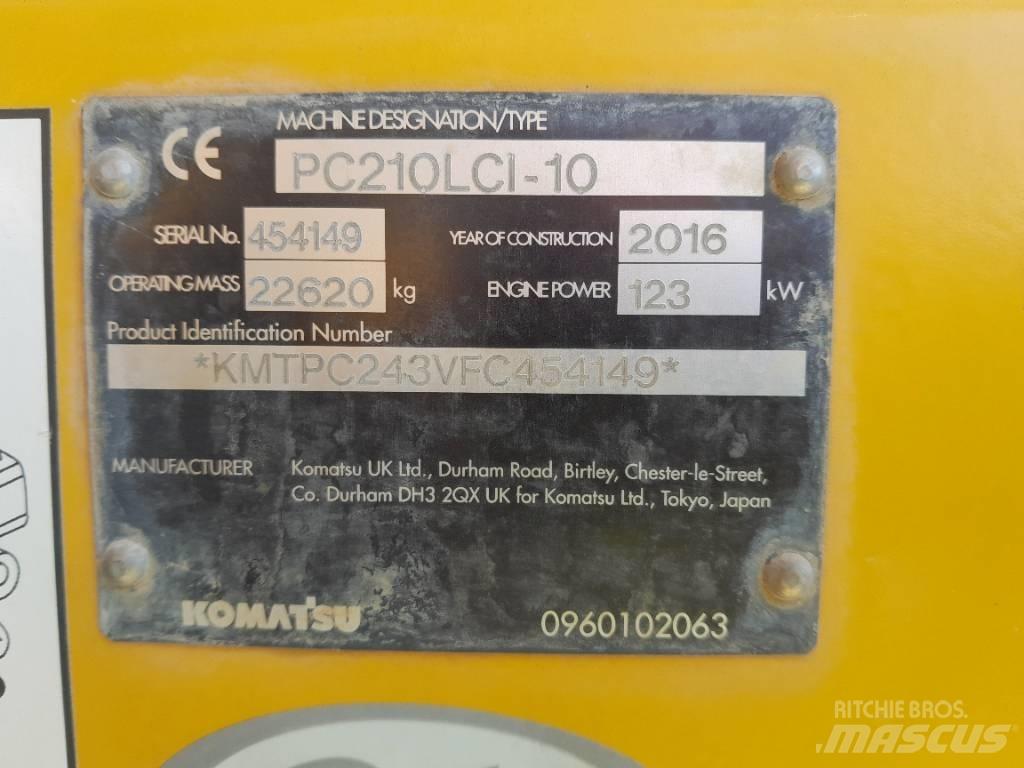 Komatsu PC210LCi-10 Bagri goseničarji