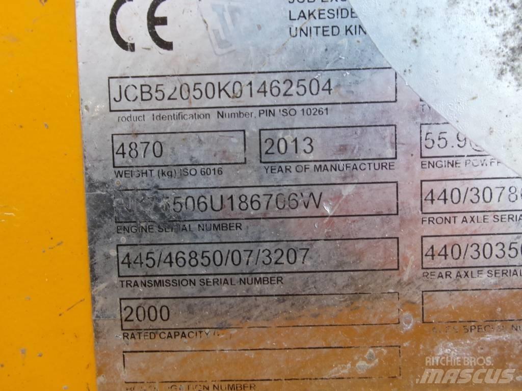 JCB 520-50 Kmetijski teleskopski nakladalci