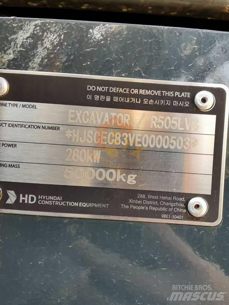 Hyundai R 505 L VS Bagri goseničarji
