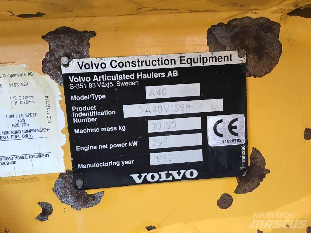 Volvo A 40C Zglobni demperji