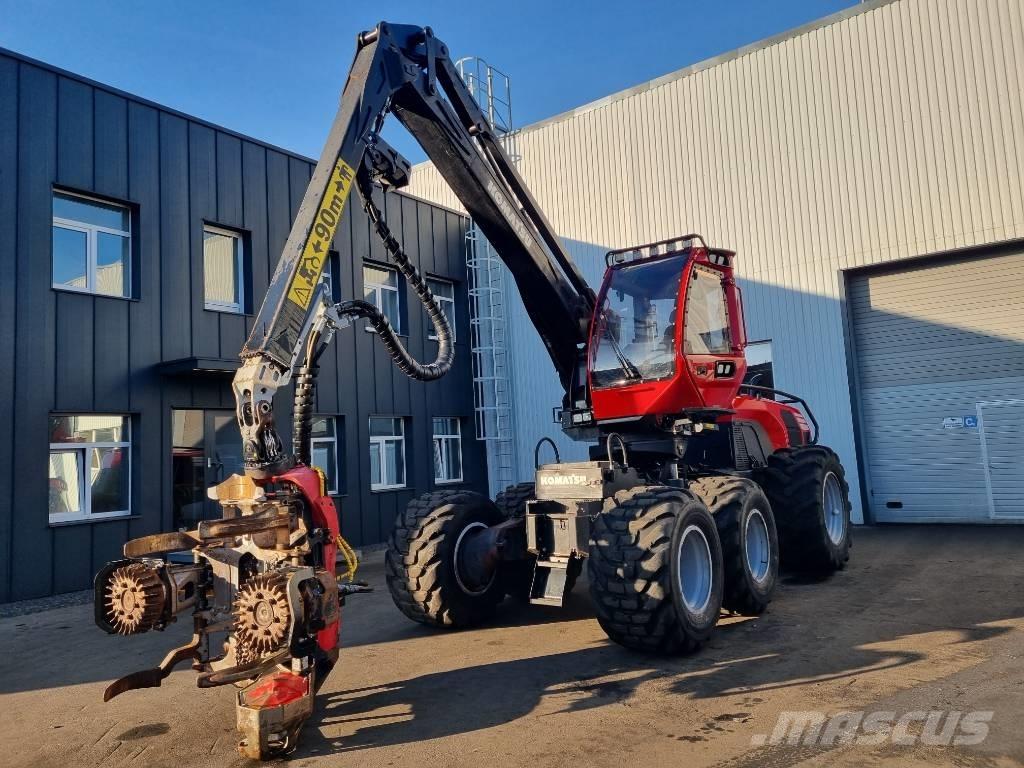 Komatsu 931 Harvesterji
