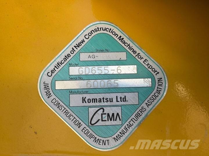 Komatsu GD 655-6 Grederji