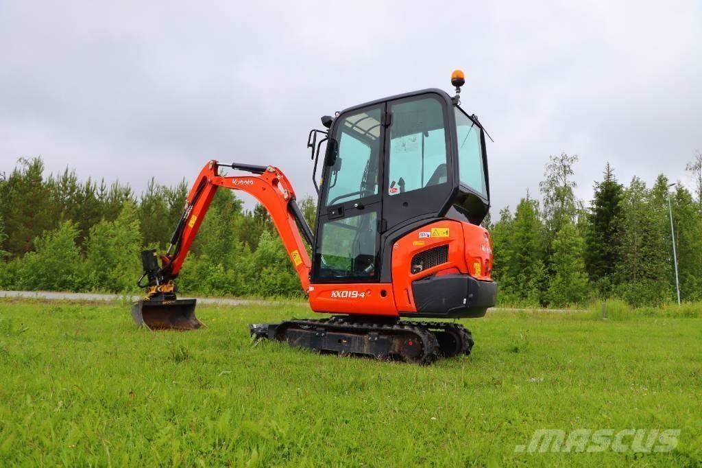 Kubota KX019-4 Mini bagri <7t
