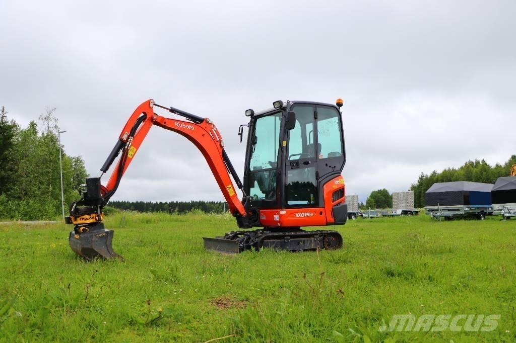 Kubota KX019-4 Mini bagri <7t