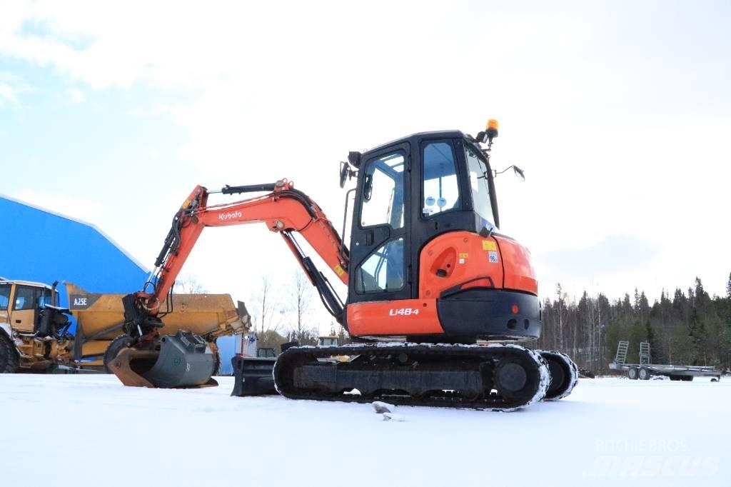 Kubota U48-4 Mini bagri <7t