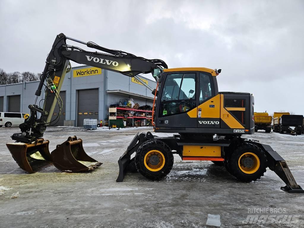 Volvo EWR 150 Bagri na kolesih