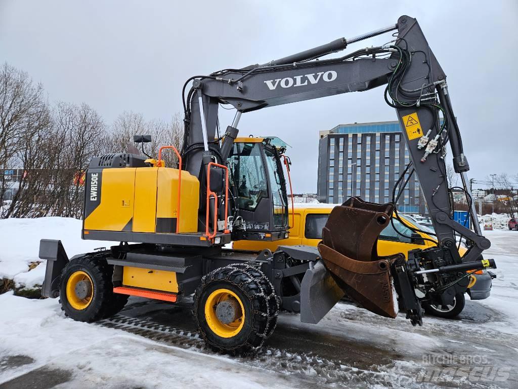 Volvo EWR 150 Bagri na kolesih