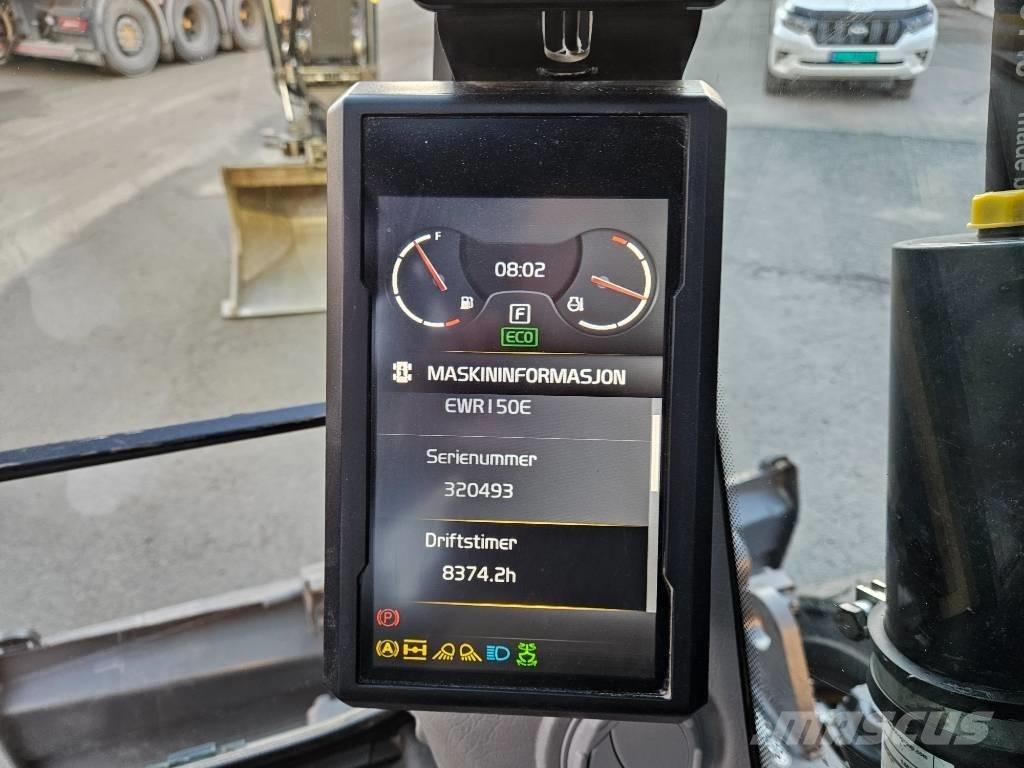 Volvo EWR 150 Bagri na kolesih